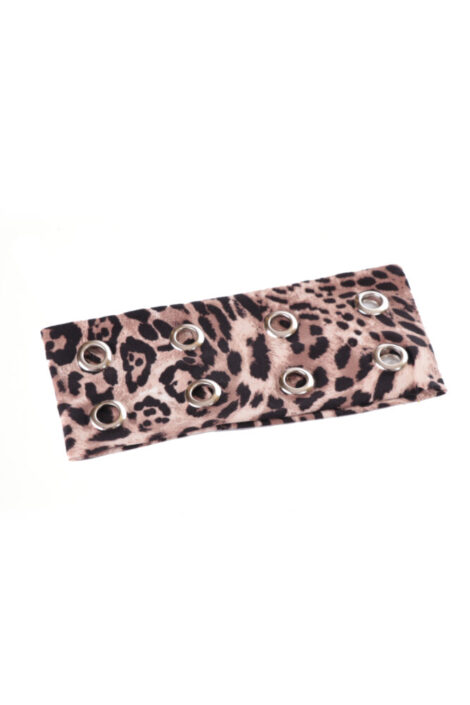 Grunge Leopard Headband