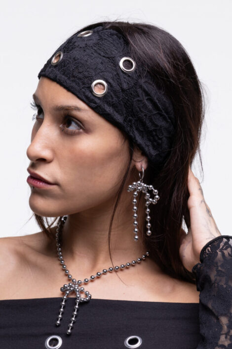 Dark Lace Headband
