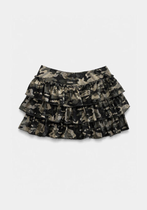 WARRIOR KISS MINI SKIRT_