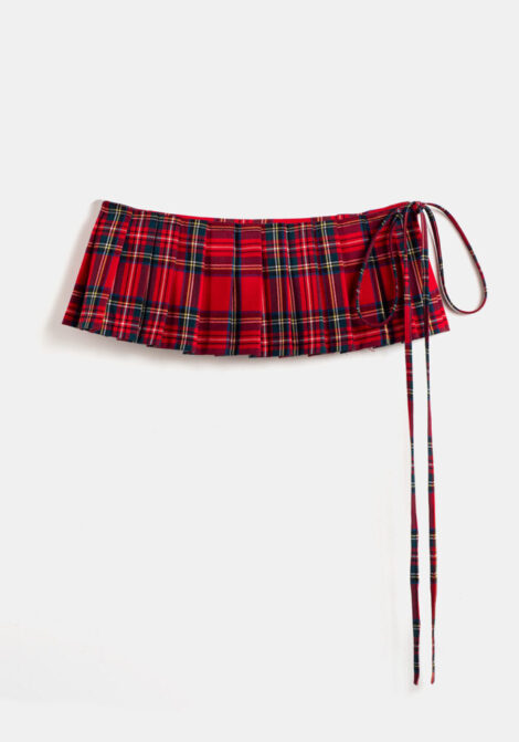Rebel Tie Mini Skirt